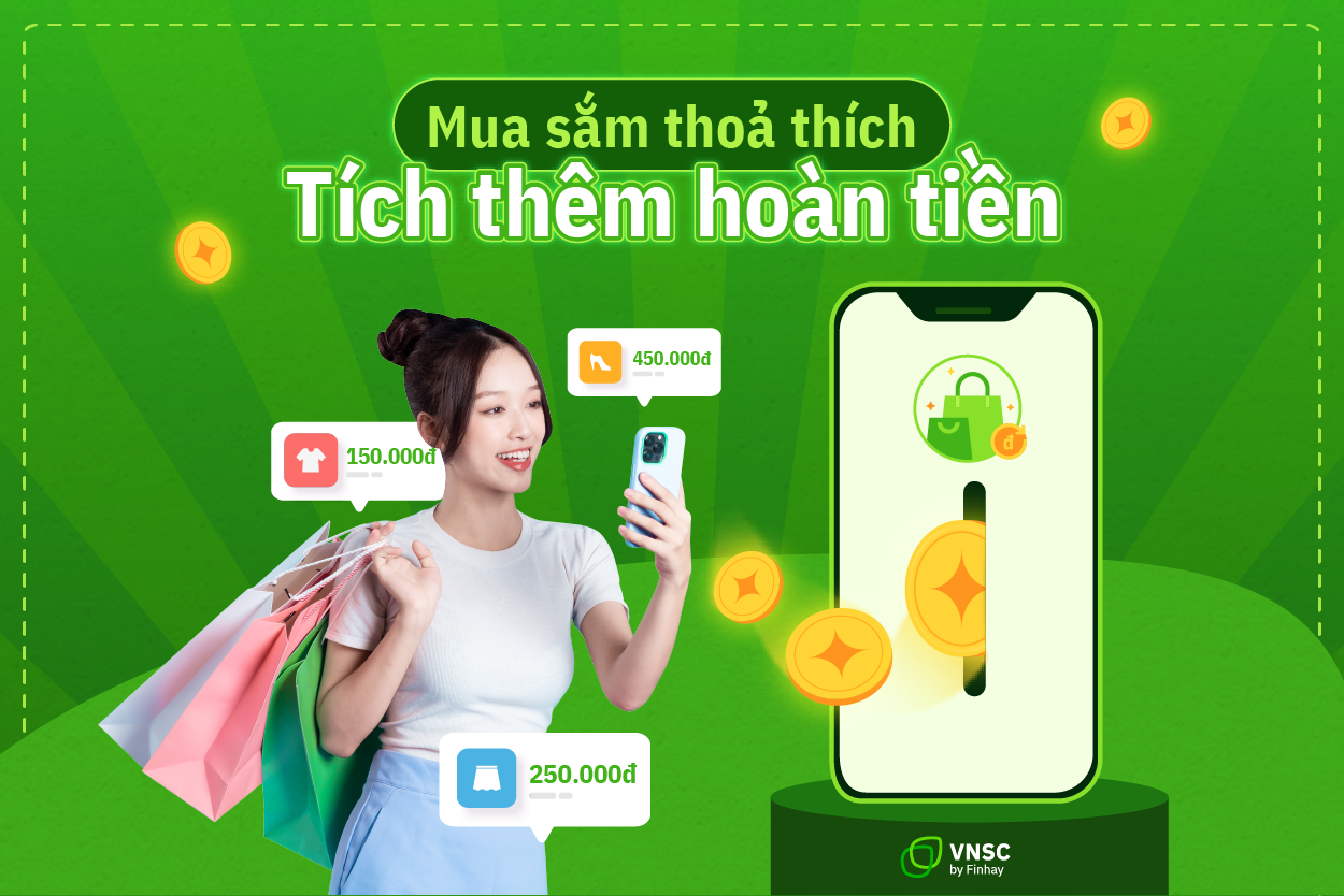 Ra mắt sản phẩm Hoàn tiền mua sắm trên Finhay