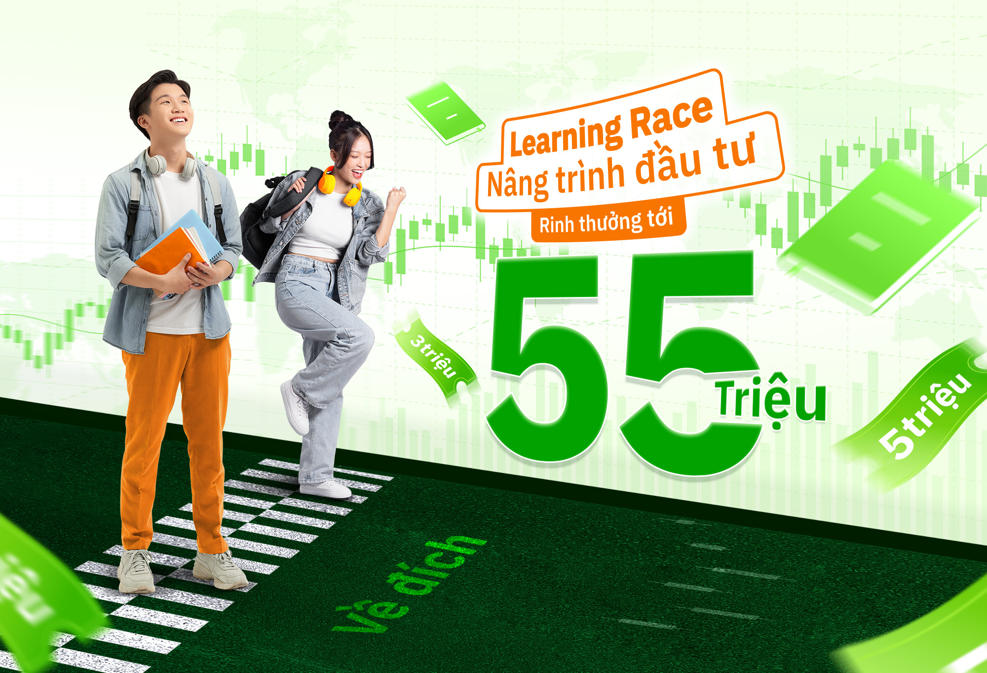 VNSC by Finhay Learning Race | Nâng trình đầu tư – Rinh thưởng tới 55 triệu