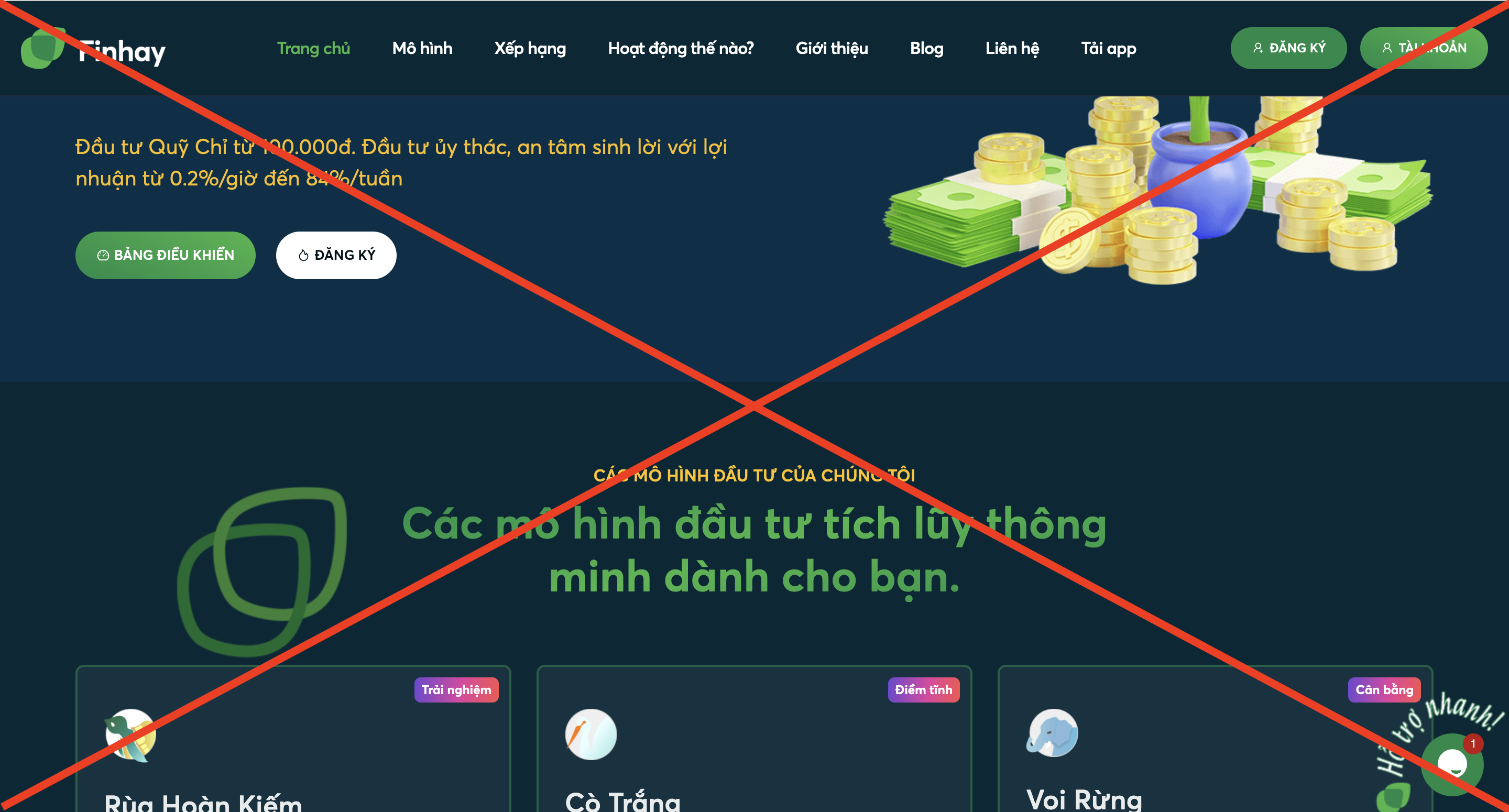 Thận trọng Finhay và Finhay Securities bị giả mạo [Cảnh báo]