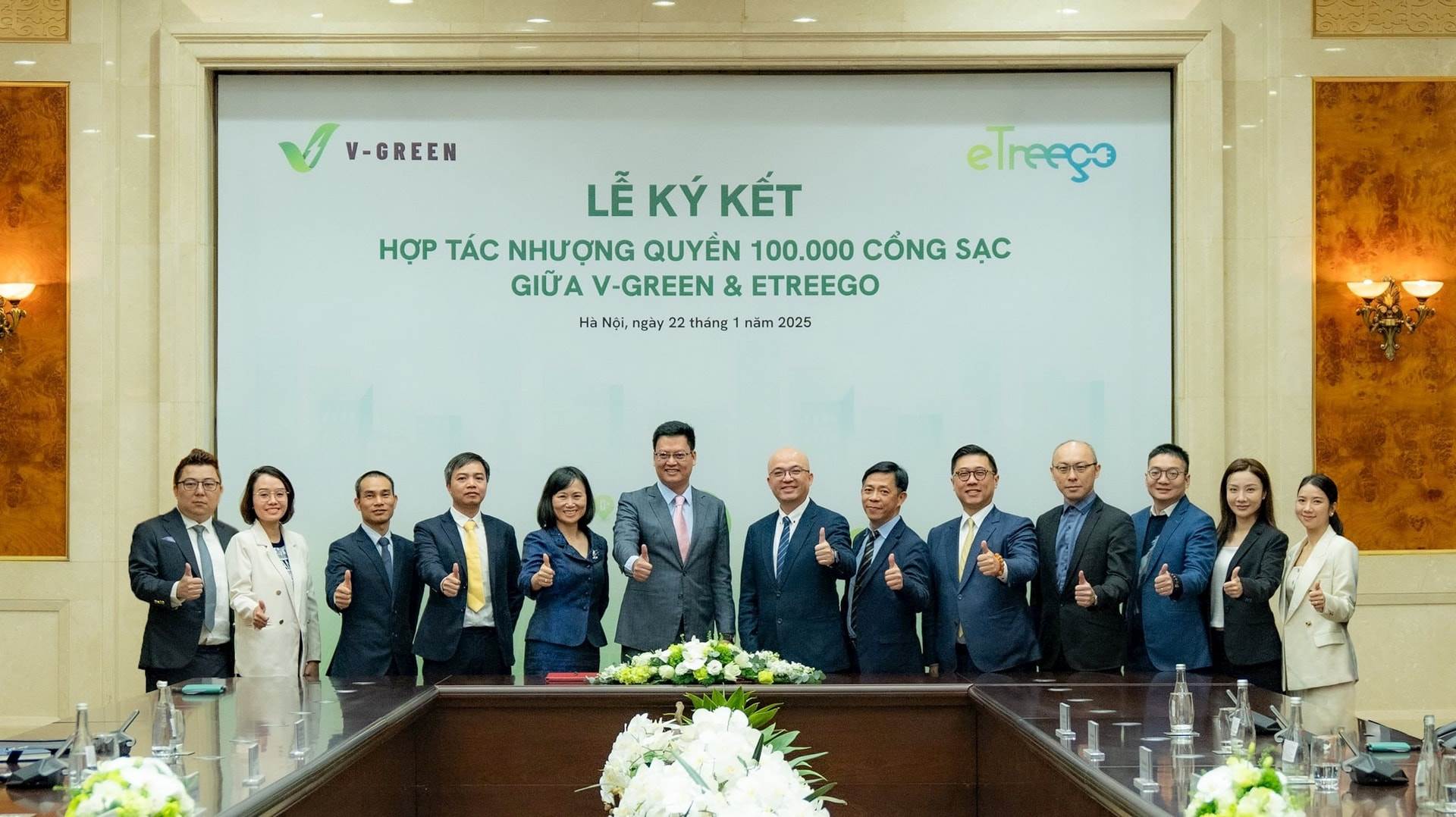 Bắt tay tỷ phú Phạm Nhật Vượng mở 100.000 trạm sạc xe điện VinFast tại 3 quốc gia, eTreeGo là công ty nào? Lực mạnh đến đâu?