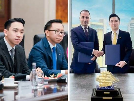 Thiếu gia nhà các tỷ phú Việt tất bật đầu năm: Tiếp đón Thủ tướng New Zealand, gặp đối tác “khủng”
