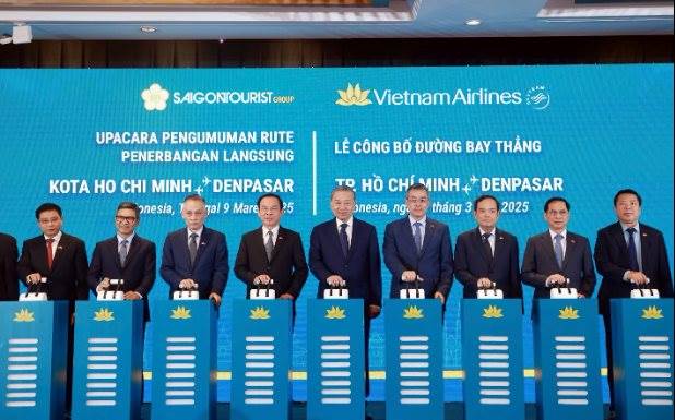 HVN: Vietnam Airlines chính thức khai thác đường bay thẳng TP. Hồ Chí Minh – Denpasar