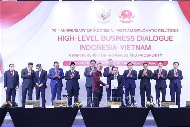 VinFast, Sovico, FPT, Thế Giới Di Động ‘ồ ạt’ bắt tay với doanh nghiệp Indonesia
