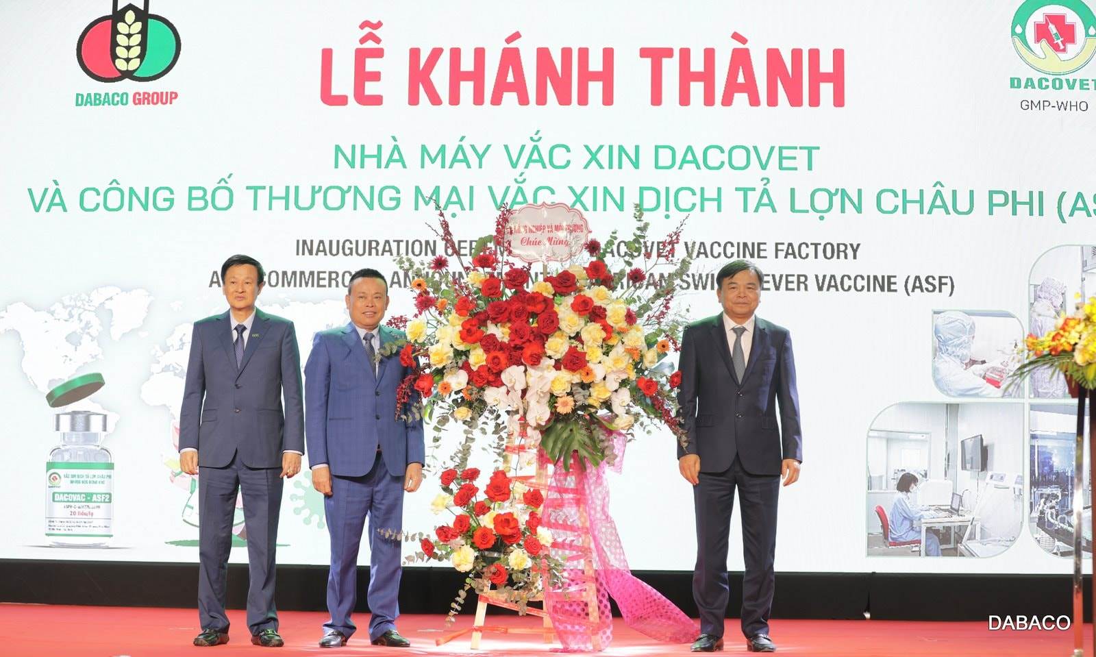 DBC: Khánh thành Nhà máy vaccine DACOVET, chính thức thương mại hóa vaccine tả lợn Châu Phi tại Việt Nam