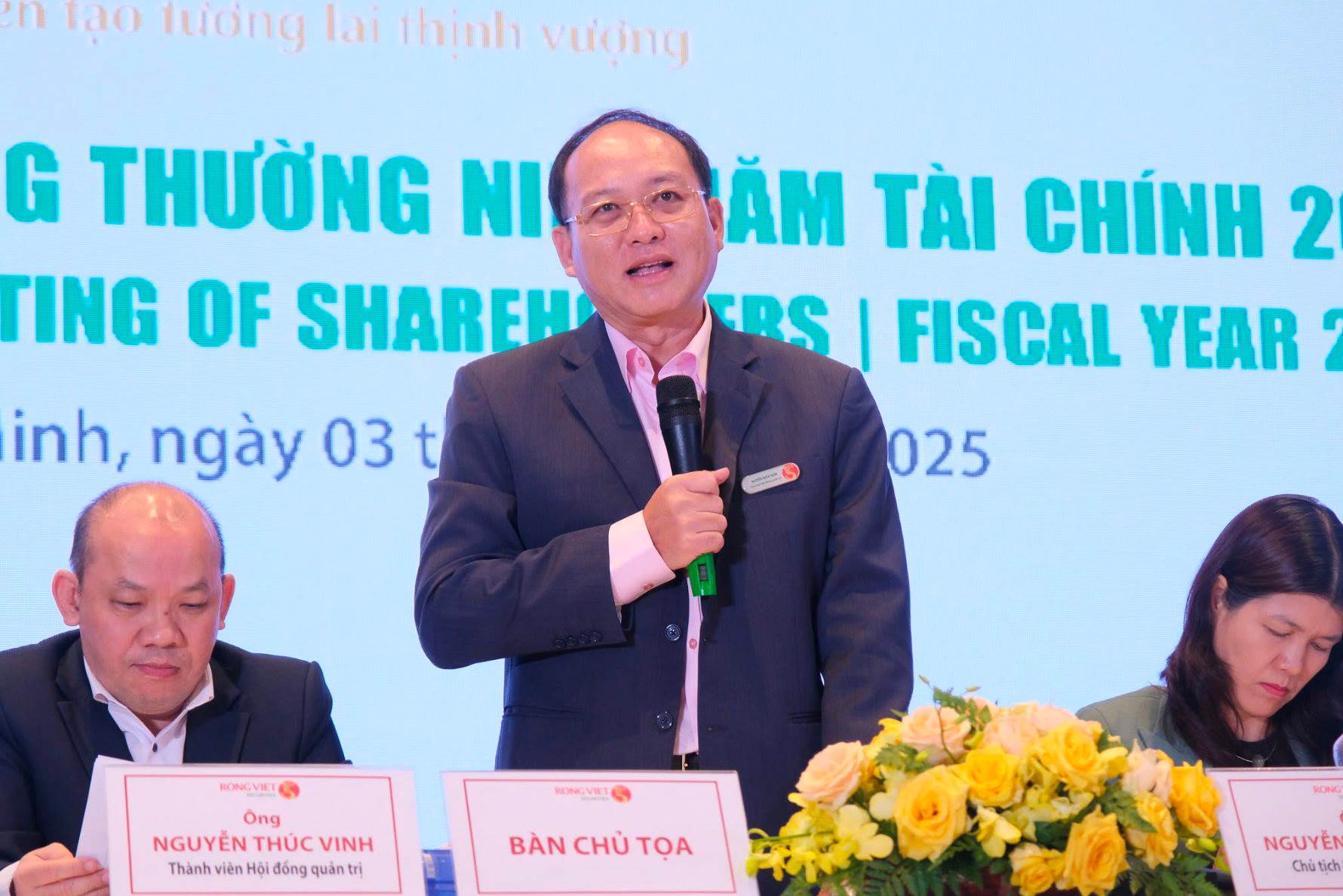 VDS: ĐHĐCĐ Rồng Việt – Quý 1/2025 ước thực đạt 15% kế hoạch doanh thu cả năm, Chủ tịch chia sẻ về “cú sốc” thuế quan từ Mỹ