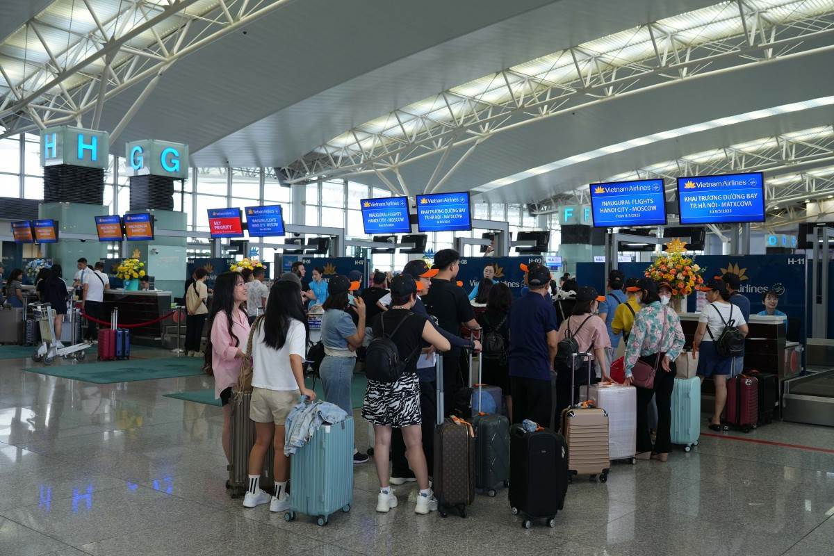 Khai thác trở lại đường bay thẳng nối Hà Nội với Moscow