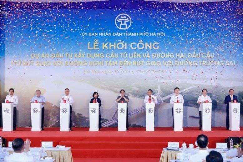 Siêu dự án cầu Tứ Liên 20.000 tỷ do Vingroup thực hiện: “Vừa chạy vừa xếp hàng” kịp khởi công vào ngày sinh nhật Bác, Thủ tướng yêu cầu xây xong trong 24 tháng