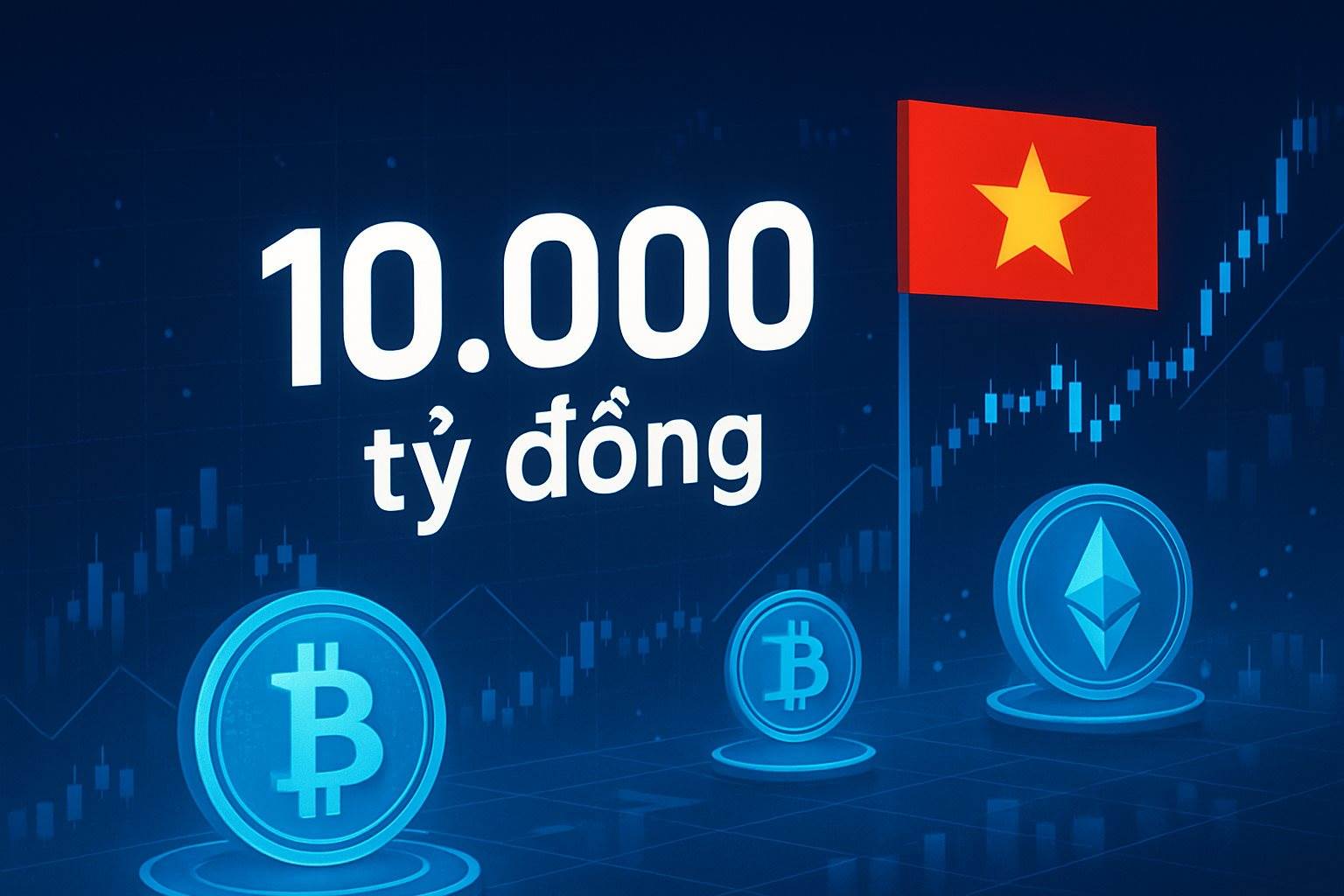 Vốn 10.000 tỷ cho sàn tài sản mã hóa tại Việt Nam: Ngay cả những ‘gã khổng lồ’ chứng khoán cũng ‘hụt hơi’ theo đuổi