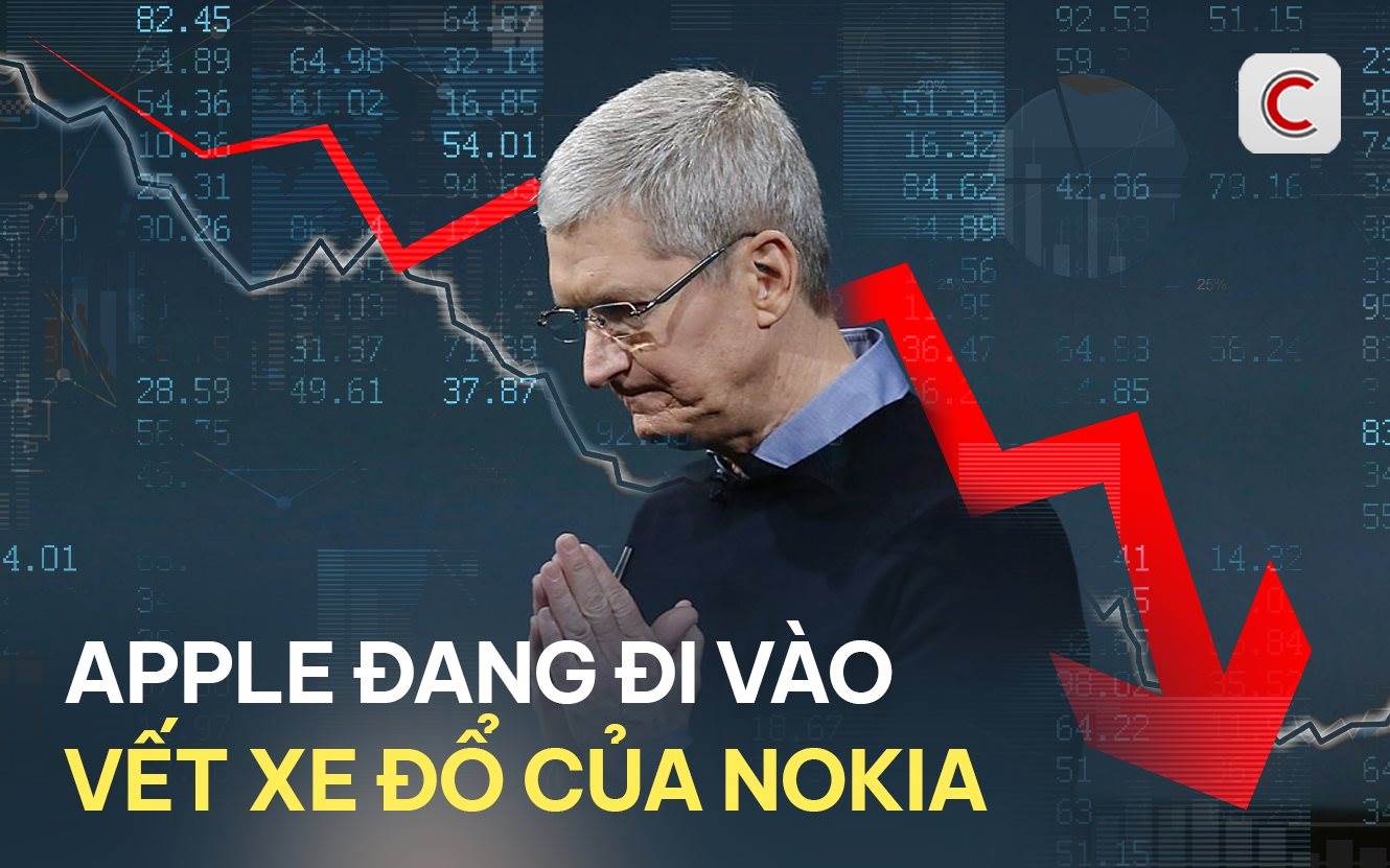 Cơn bĩ cực của Apple: Từ đỉnh cao 3.000 tỷ USD đến nguy cơ thành ‘Nokia thứ hai’ vì ngủ quên trên chiến thắng, mãi không có sản phẩm đột phá