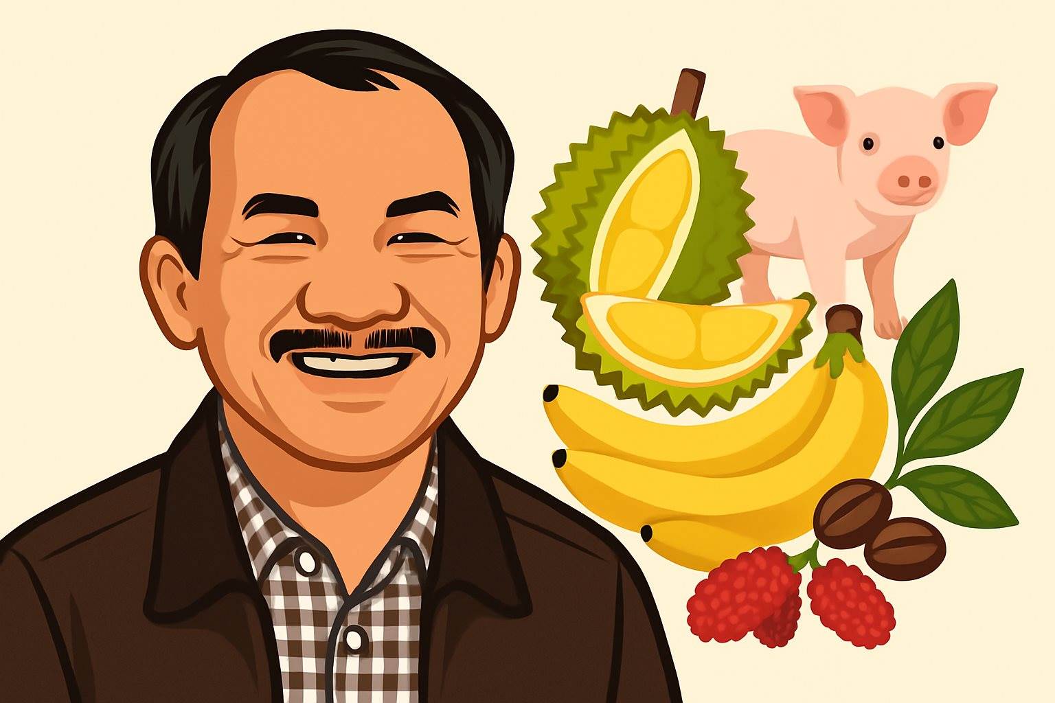 10 giây hé lộ toàn cảnh cơ ngơi “4 cây 1 con” hàng nghìn hecta của Bầu Đức