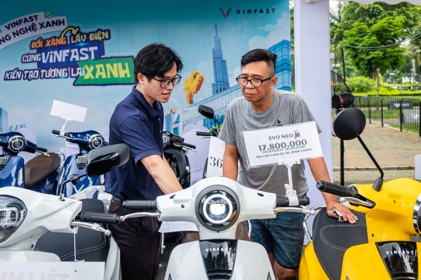 Hiện đại, thông minh và không thải khói, VinFast Evo Neo trở thành xu hướng mới trên thị trường xe Việt