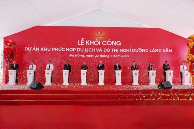 VPL: Vinpearl khởi công khu phức hợp du lịch và đô thị nghỉ dưỡng làng Vân