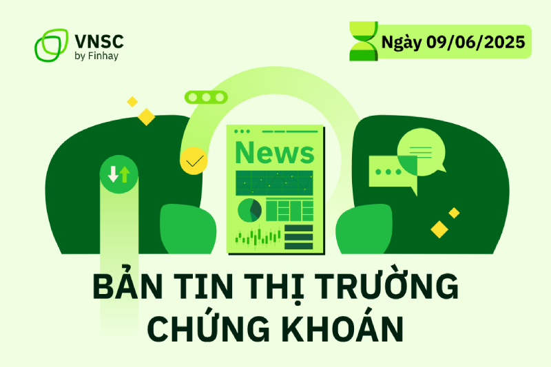 Bản tin chứng khoán ngày 09/06: Thị trường điều chỉnh, họ nhà Vingroup kéo chỉ số