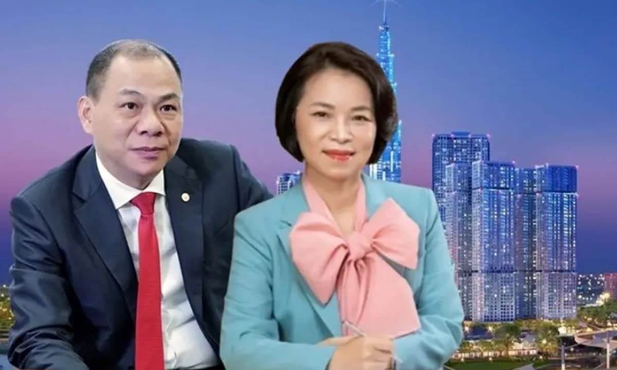 Tài sản tăng thêm 2.700 tỷ trong 1 tuần, vợ ông Phạm Nhật Vượng ‘gạt’ Chủ tịch Thế Giới Di Động khỏi top 10 giàu nhất sàn chứng khoán