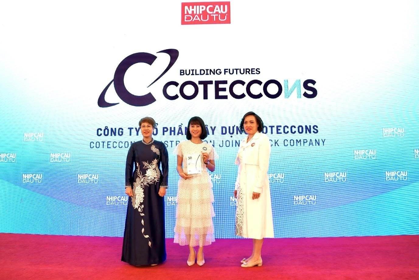 CTD: Coteccons năm thứ 3 lọt Top 50 doanh nghiệp phát triển bền vững