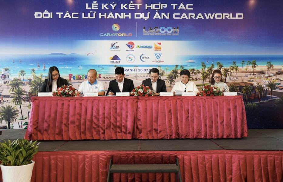 Chủ đầu tư dự án CaraWorld tiếp tục ký kết hợp tác chiến lược với các đối tác lữ hành lớn