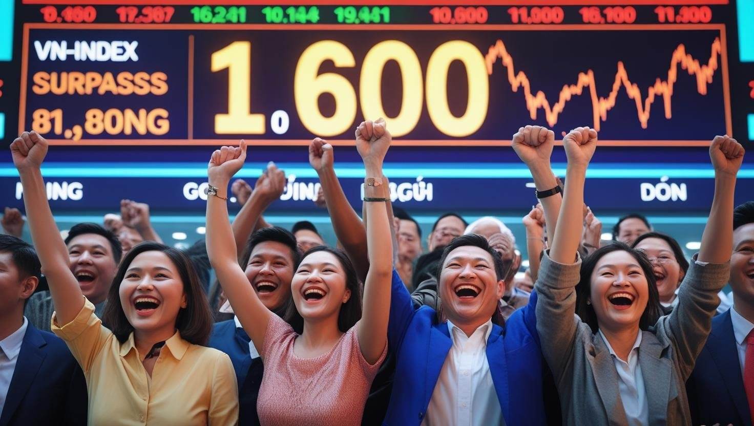 VN-Index vượt mốc 1.600 điểm, nhà đầu tư cần lưu ý gì để tránh ‘say sóng’?