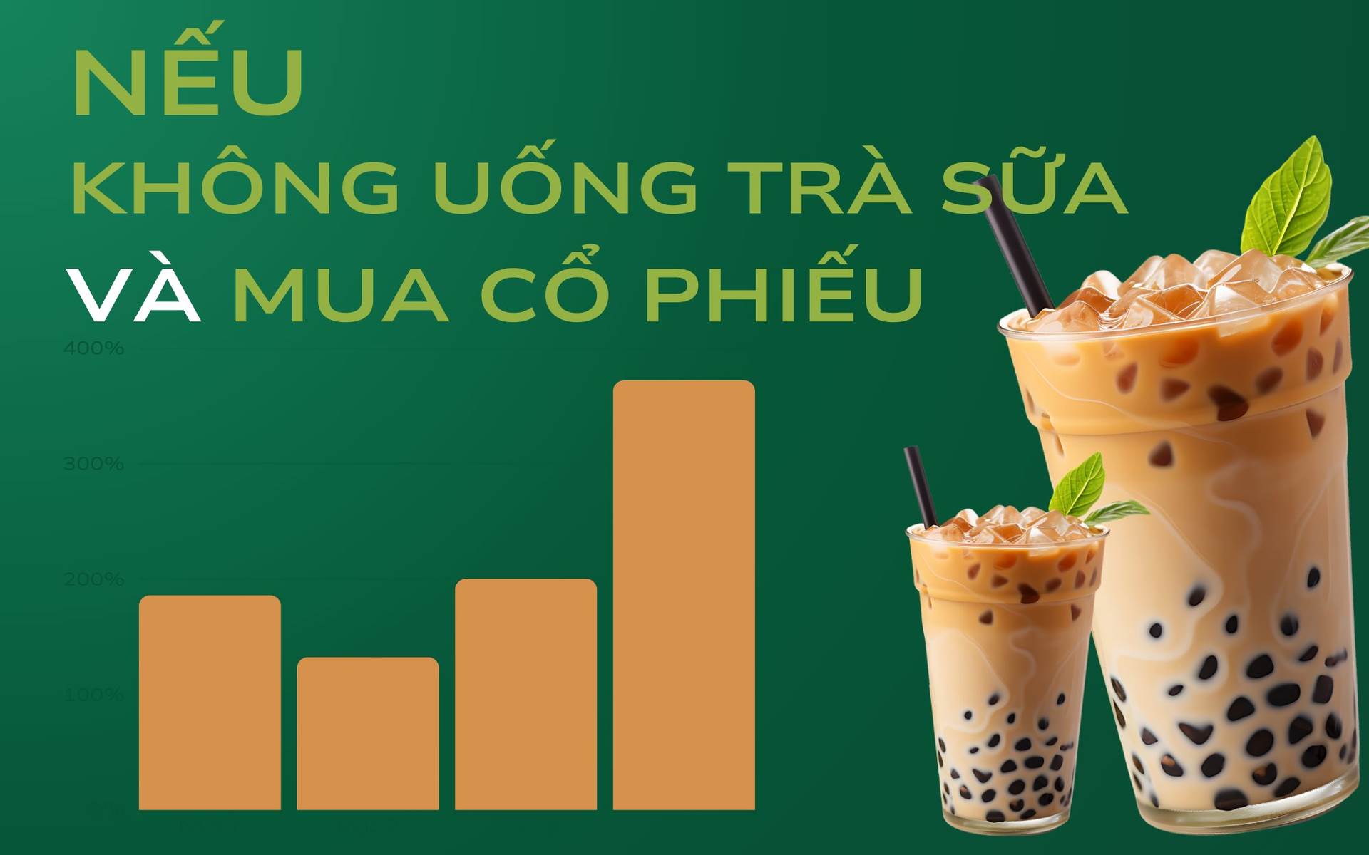 1 cốc trà sữa/ngày: Cái giá phải trả là đánh mất cơ hội ‘bơi cùng cá mập’ kiếm 45 triệu trong hơn nửa năm