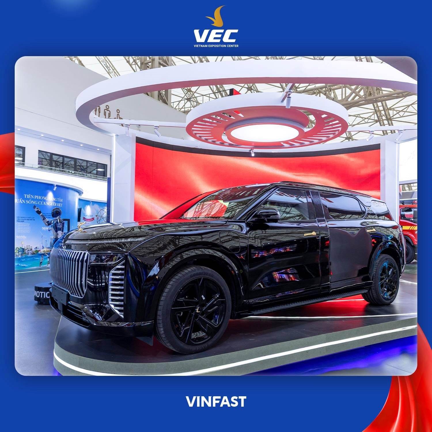 Tại công trình Việt Nam thiết lập kỷ lục thế giới, VinFast, Thaco, Hòa Phát… mang gì tới trưng bày?