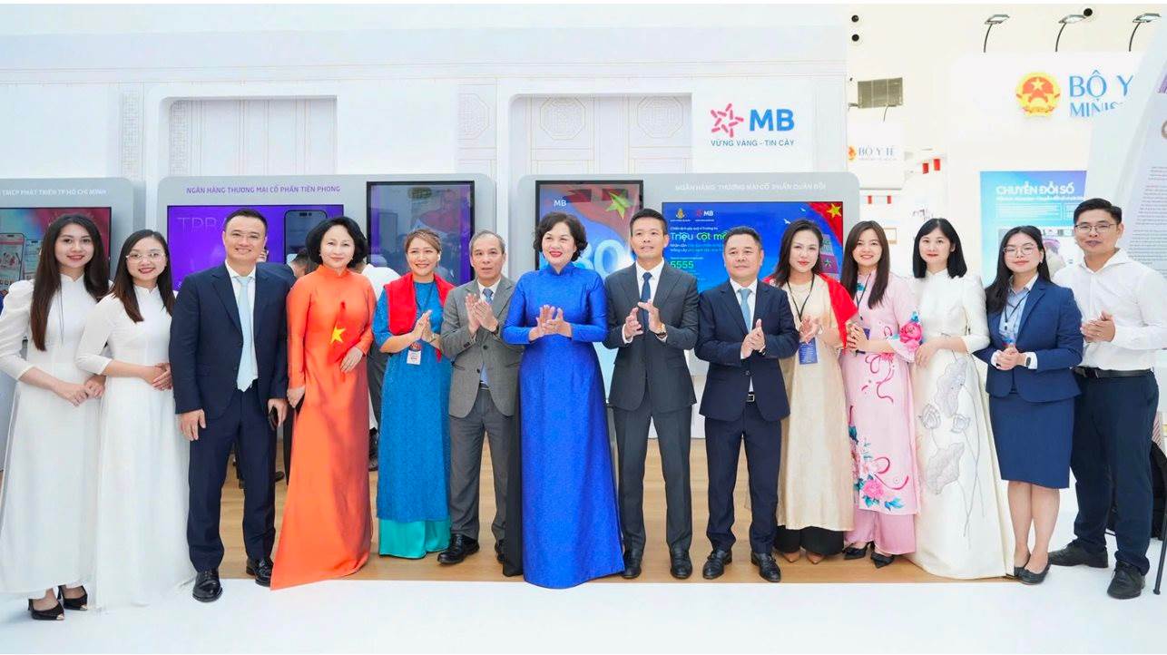 MB tham gia Triển lãm Thành tựu đất nước A80 – Khẳng định mục tiêu đồng hành phát triển cùng quốc gia