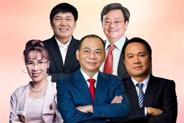 Tháng 8: Một mình ông Phạm Nhật Vượng ‘kiếm’ nhiều hơn tổng 19 người phía sau trong top20 người giàu nhất TTCK