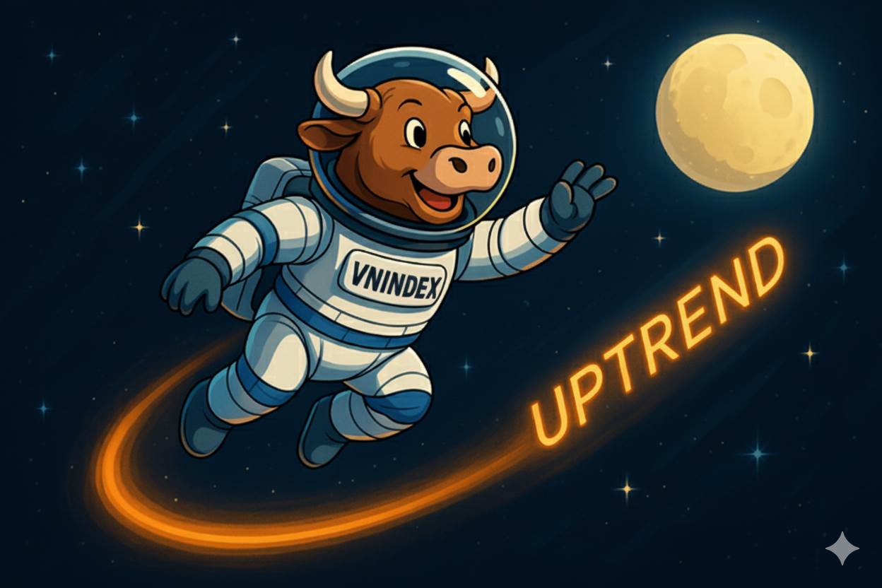 Lần đầu tiên trong lịch sử VN-Index của chúng ta vượt 1.700 điểm