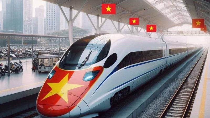 VIC: Vingroup tiến 1 bước lớn trong việc xây dựng đường sắt cao tốc