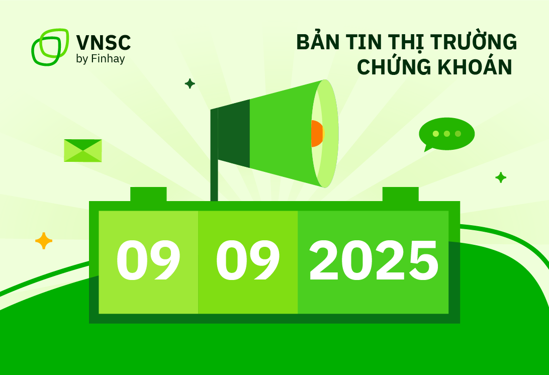 Bản tin chứng khoán 09/09: VN-Index đảo chiều ngoạn mục cuối phiên