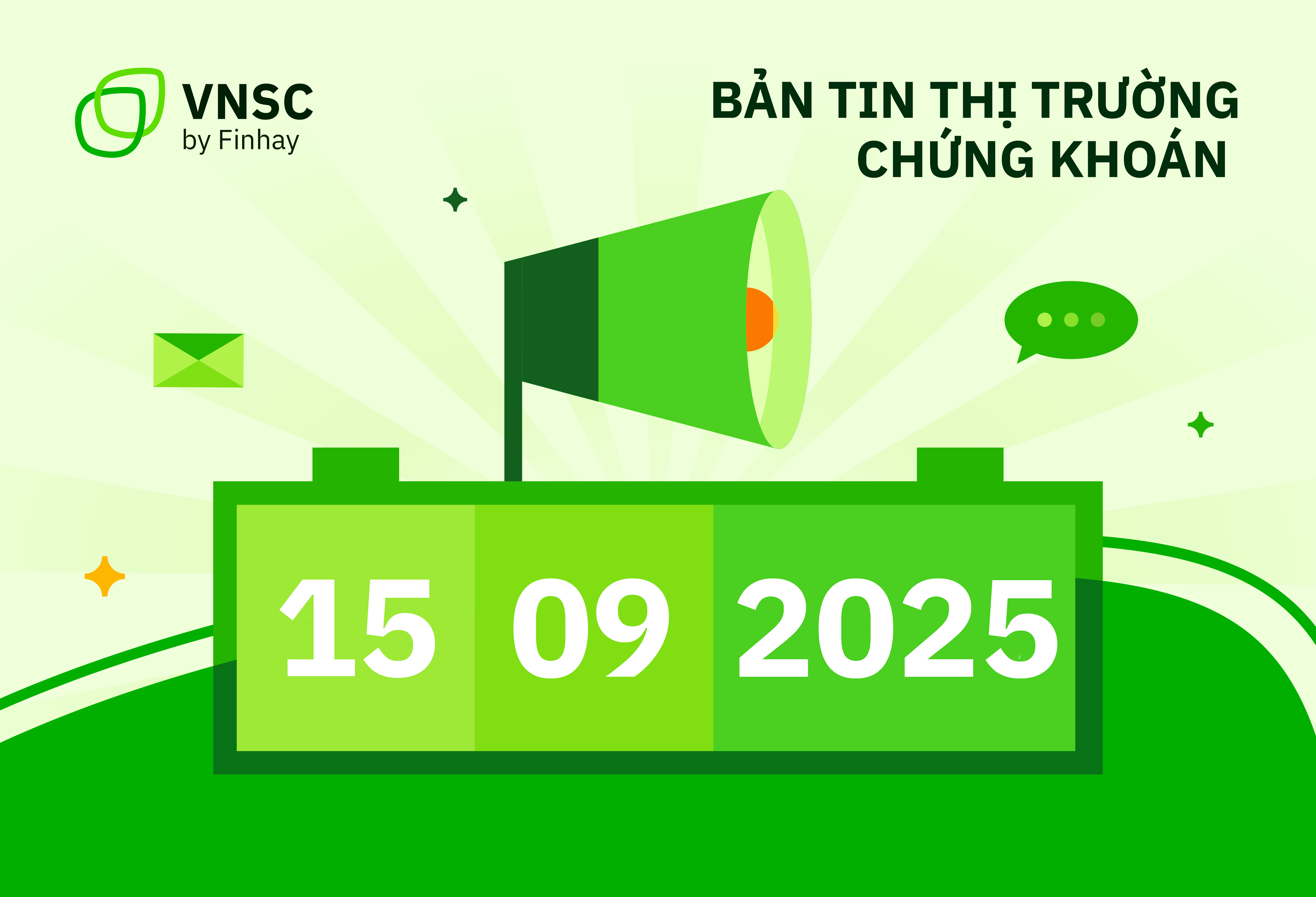 Bản tin chứng khoán 15/09: “Sóng” nâng hạng thị trường, VN-Index tăng gần 18 điểm