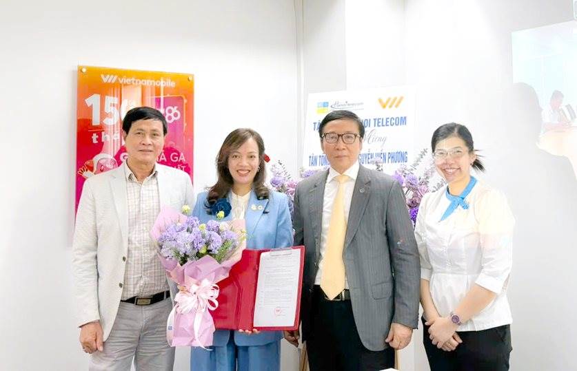 Tiến sĩ Nguyễn Hiền Phương được bổ nhiệm làm Tổng Giám đốc Vietnamobile