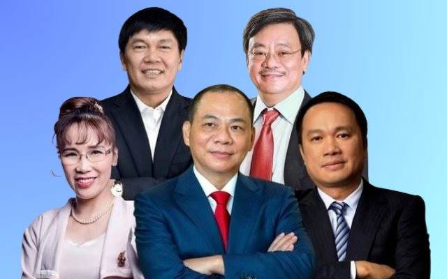 Top 20 người giàu nhất TTCK Việt Nam: Tài sản ông Phạm Nhật Vượng nhiều hơn 19 người kế tiếp cộng lại