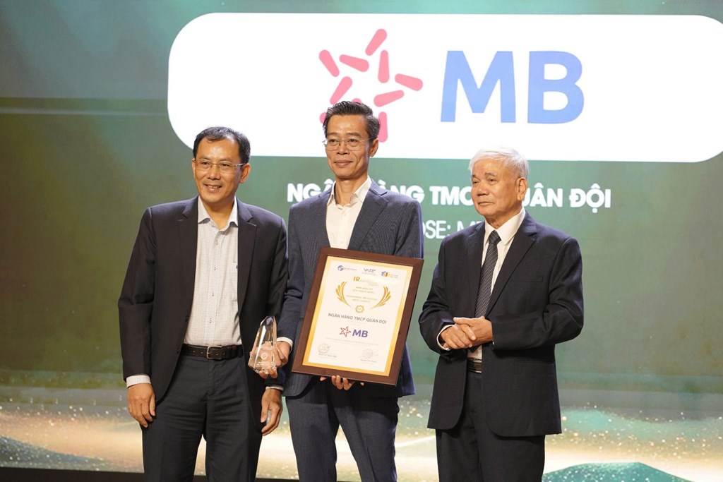 MBB: Lần thứ tư được vinh danh “Nhà đầu tư yêu thích nhất” tại IR Awards 2025