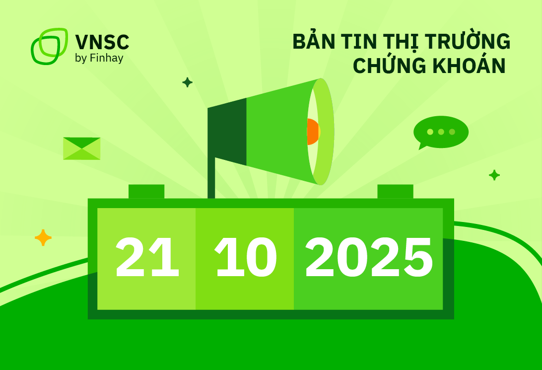 Bản tin chứng khoán 21/10: Khối ngoại mua ròng kỷ lục, VN-Index bật tăng 27 điểm sau phiên bán tháo