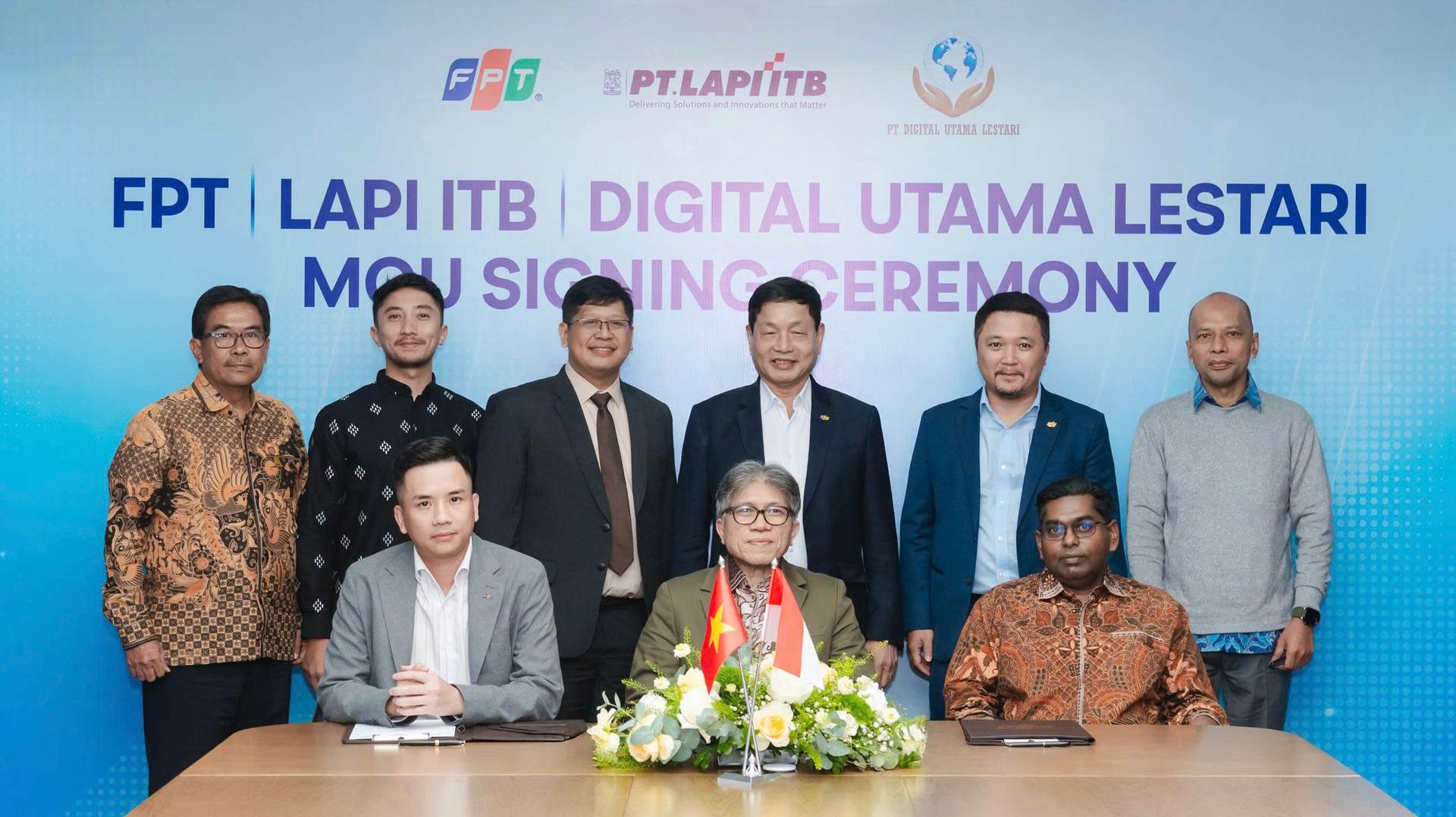 FPT: ‘Bắt tay’ hai công ty tư vấn Indonesia phát triển nền tảng số quốc gia