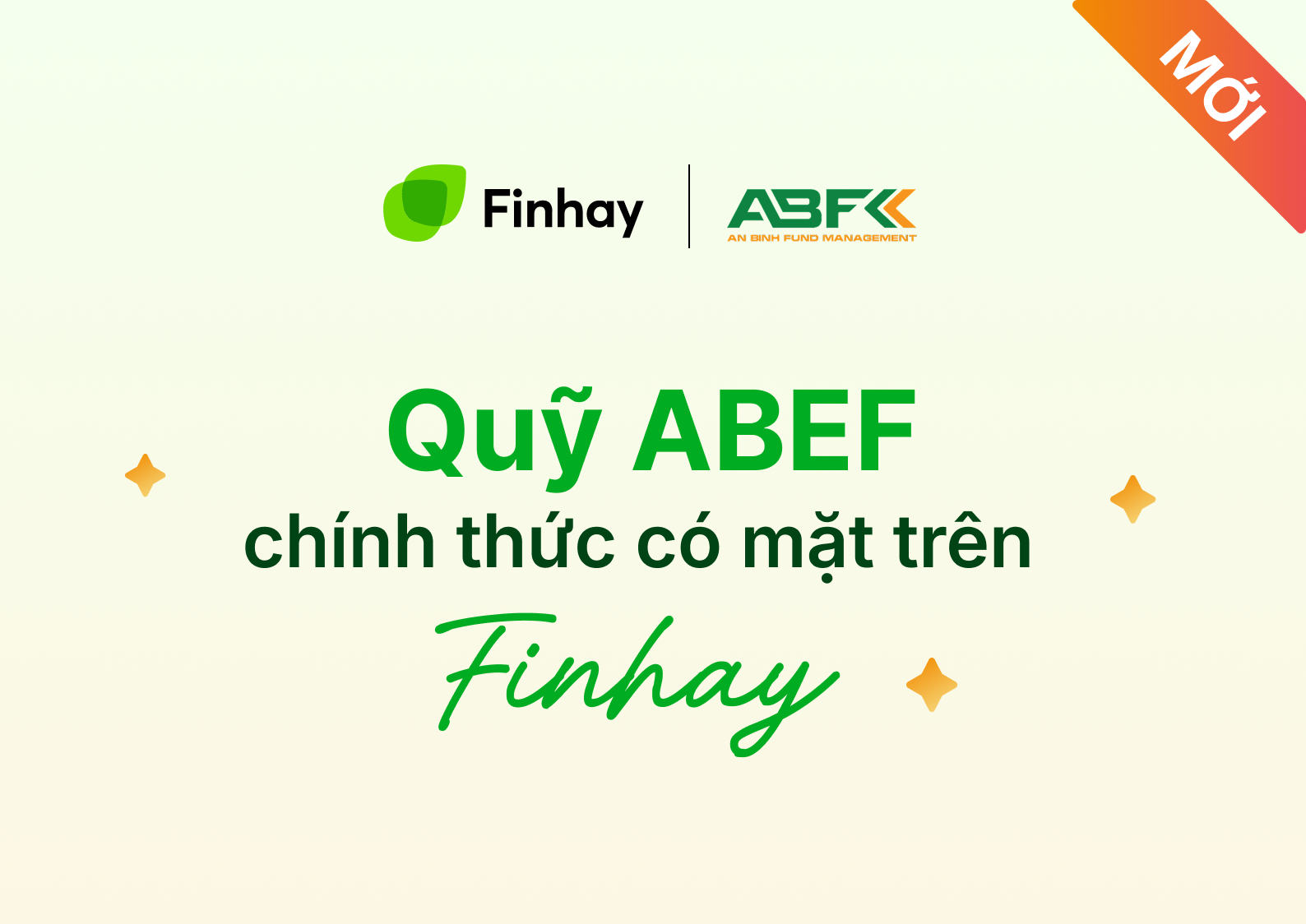 Quỹ ABEF chính thức ra mắt nhà đầu tư Finhay